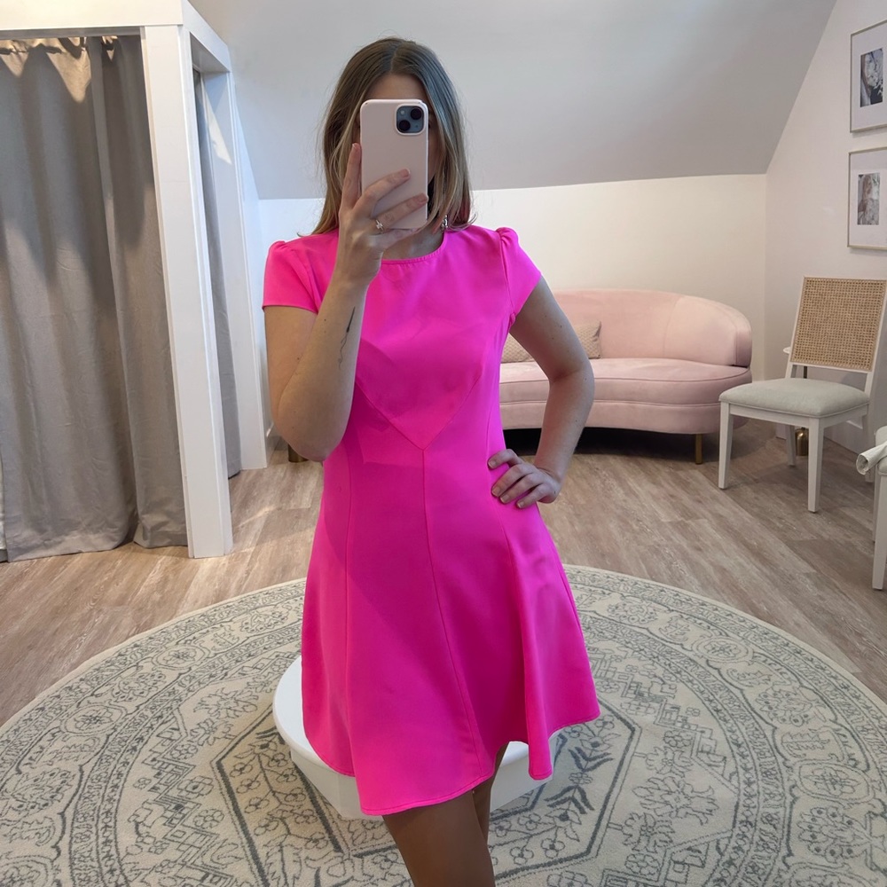 Sugarlips hot pink mini dress